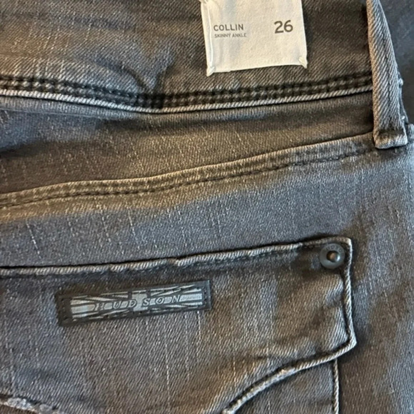HUDSON Jeans Collin Skinny Ankle Jeans, Size 26 - Picture 7 of 14